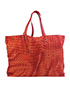 Intrecciolusion Tote, £120, Handbags, Orange, Nylon (Polymer), Front view